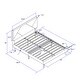preview thumbnail 9 of 7, Queen Size Upholstered Platform Bed Frame with Wood Slat Support, No Box Spring Required, Easy Assembly