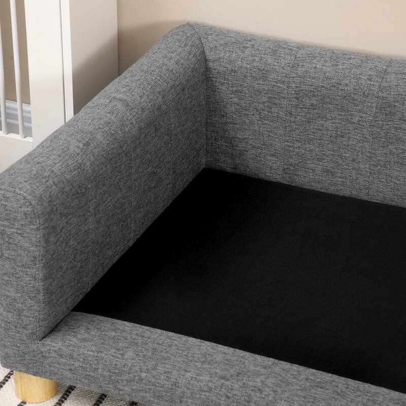 PawHut Modern Dog Couch Bed, Pet Sofa for Medium to Large Dogs or Cats