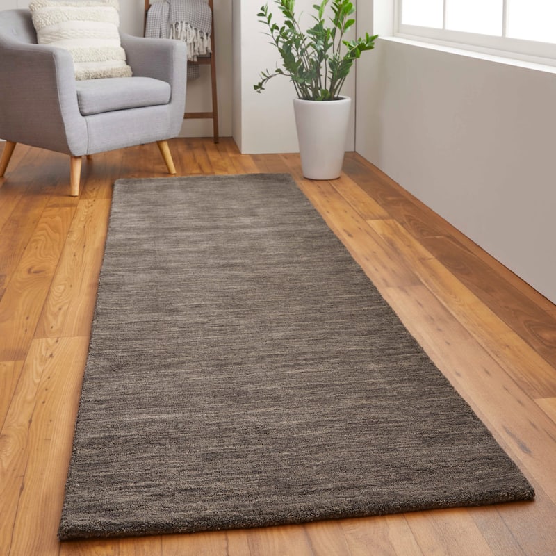 Grand Bazaar Celano Hand Woven Solid Modern Area Rug