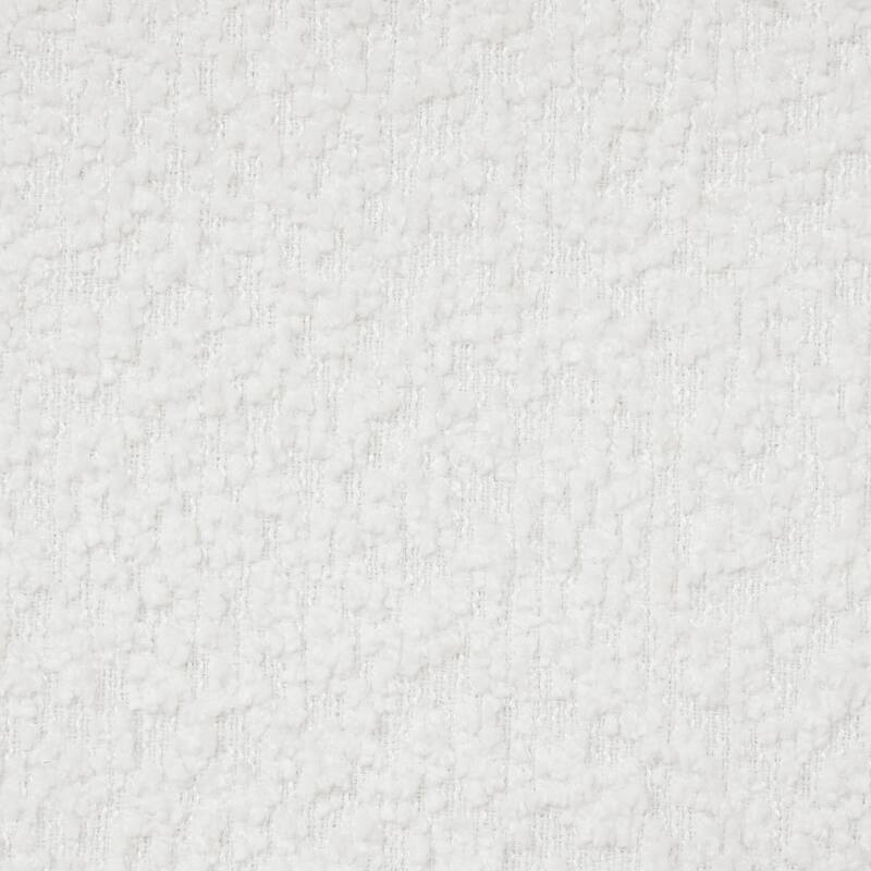 Cozy White Boucle Upholstered Bed - Available in King/Queen/Full Sizes for Luxurious Comfort
