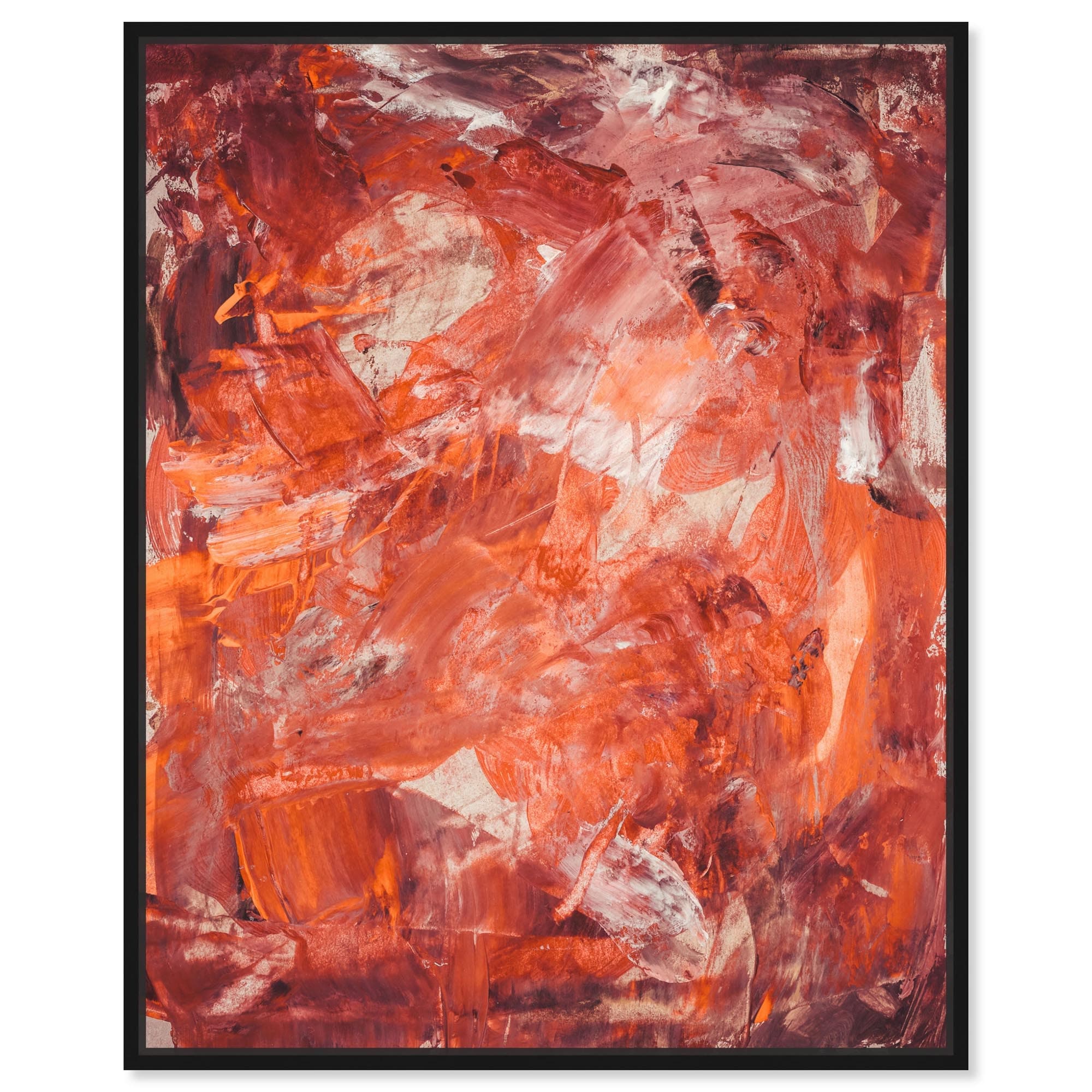 Shades of Red II Canvas by Art Remedy