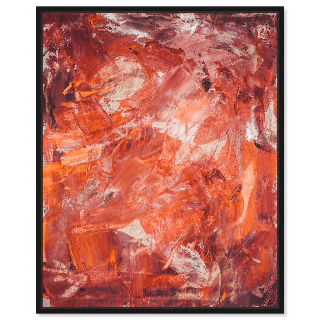 Shades of Red II Canvas by Art Remedy