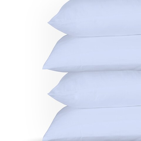 400 TC 100pct Egyptian Cotton Value Pack of 4 Pillow Cases