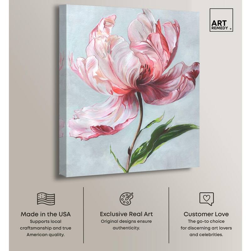 Magical Flower II Canvas by Art Remedy, Gallery Wrapped