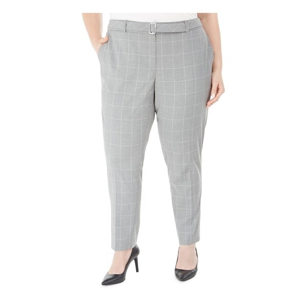 womens gray work pants