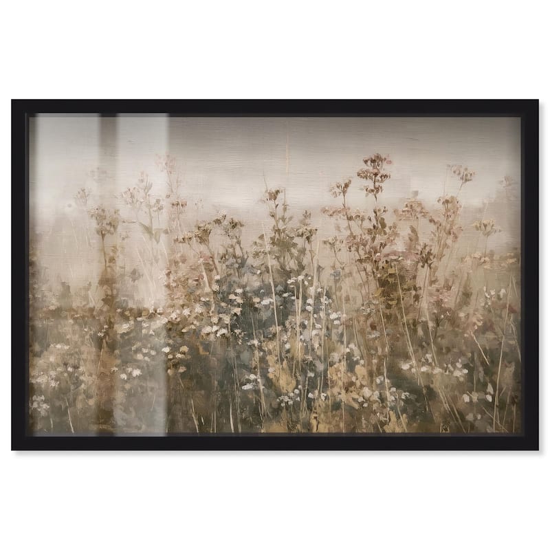 Meadow Mystique II Shadowbox by Art Remedy - Black - 36" x 24"