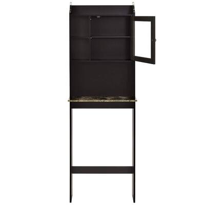 Over The Toilet Bathroom Cabinet Space Saver Organizer, Espresso