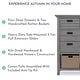 preview thumbnail 3 of 6, Evolur Waverly Tall Chest with Baskets, Rustic Grey