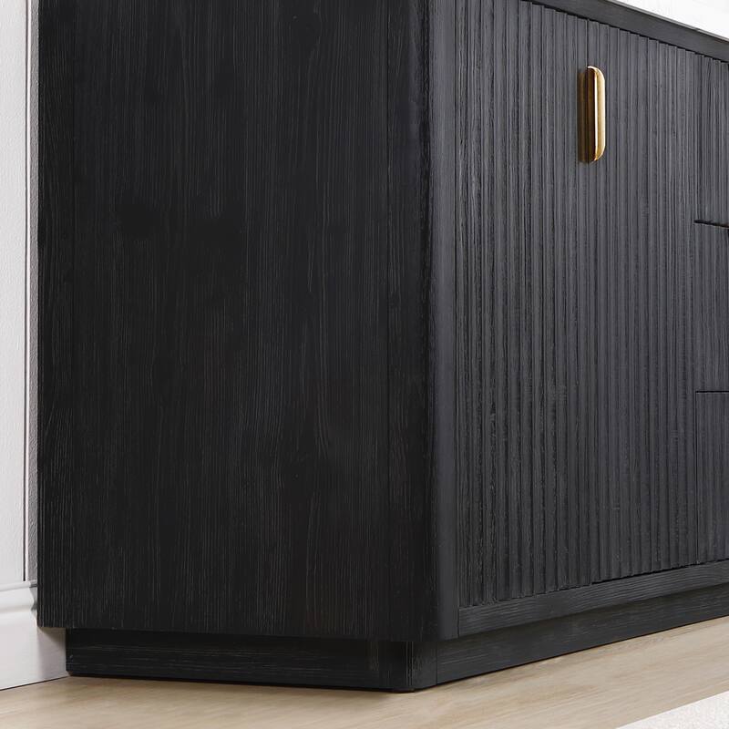 Cadiz Bath Vanity with Composite Stone Top and Mirror