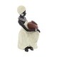 preview thumbnail 4 of 7, Cream Polystone Eclectic Sculpture People 10 x 6 x 6 - 6 x 6 x 10
