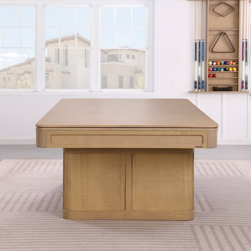 Solara Slate Pool Table 8ft with Dining Top