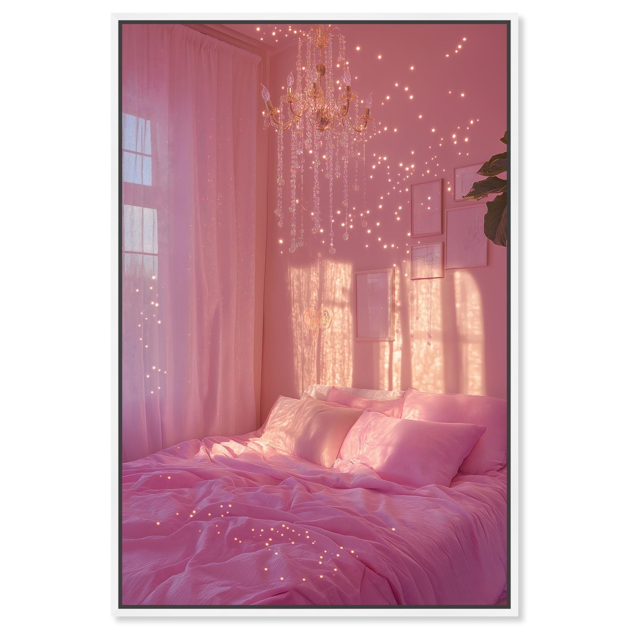 Pink Dream Room Canvas Pink Pop Wall Art by Art Remedy