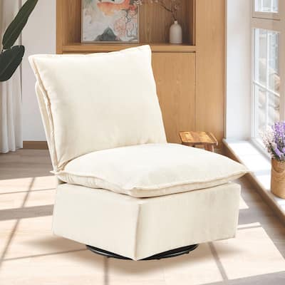 Detachable Single 360 Swivel Rocking Rocker,Sofa Chair & Single Sofa Lounge,Comfortable Seating for Living Room & Bedroom,1PC