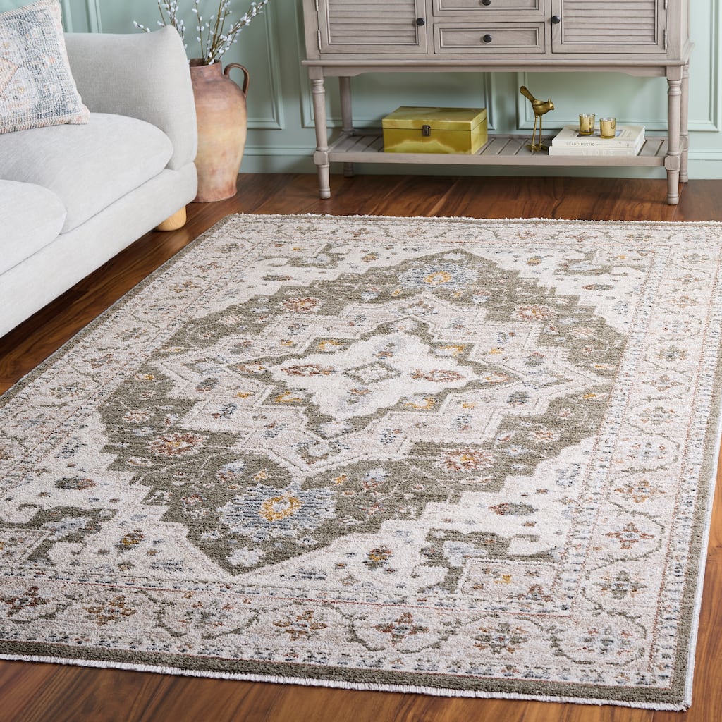 SAFAVIEH Vintage Rosewood Bedriye Rug