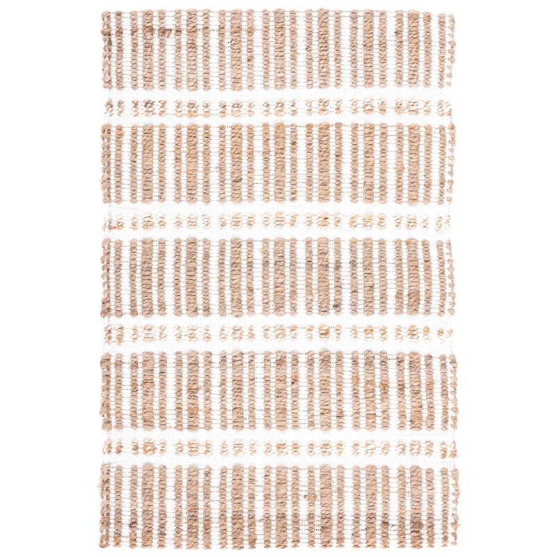 SAFAVIEH Handmade Natural Fiber Undis Geometric Seagrass Rug