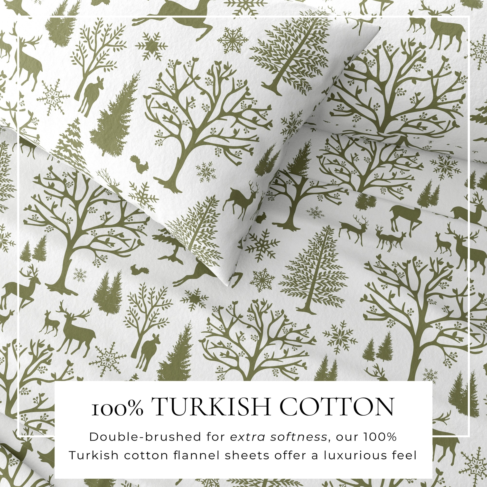 Linery & Co. Winter Turkish Cotton Double-Brushed Flannel-image