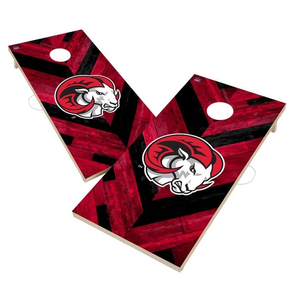 slide 2 of 6, Winston Salem State University Rams Cornhole Board Set 16 Years and Up