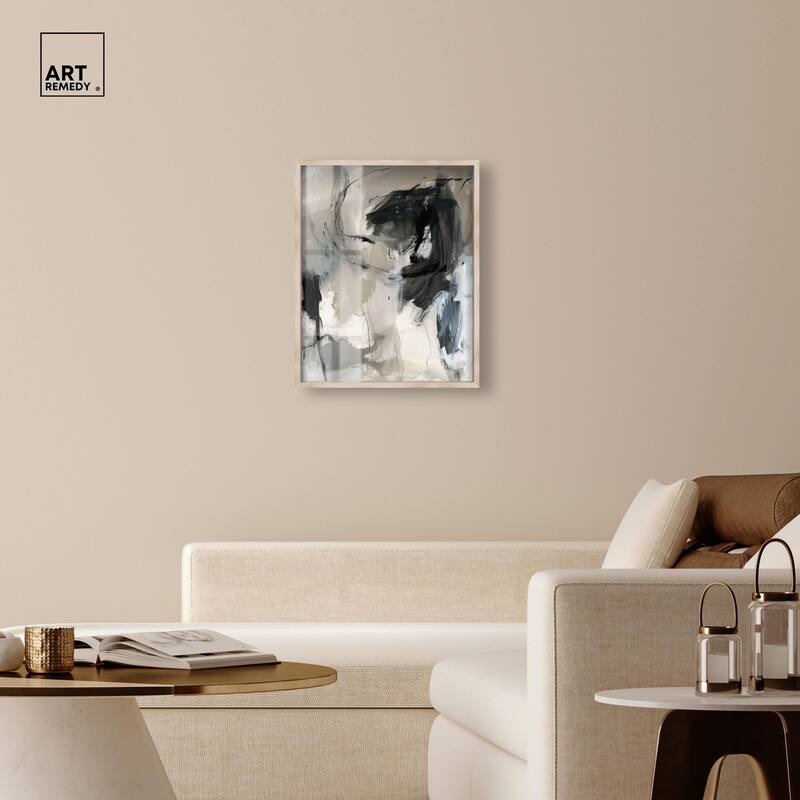Scribbled Energy I Shadowbox by Art Remedy