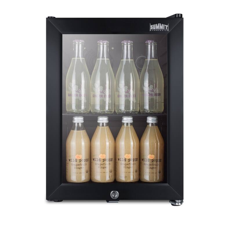 Summit 14 Inch Wide 0.85 Cu. Ft. Free Standing Beverage Center with