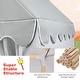 preview thumbnail 5 of 7, Costway Kids Play Tent Large Playhouse Children Play Castle Fairy