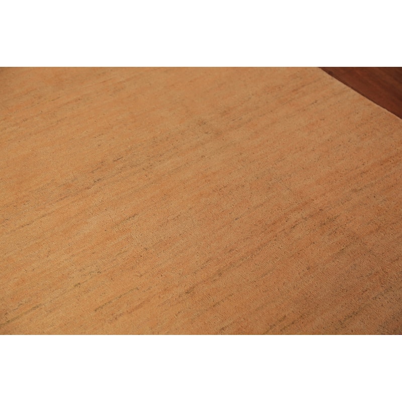 Gabbeh Oriental Rug Handmade Tribal Wool Carpet - 5'1" x 6'6"