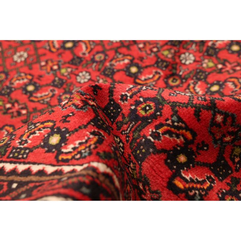 ECARPETGALLERY Hand-knotted Andelz Red Wool Rug - 3'7 x 4'11