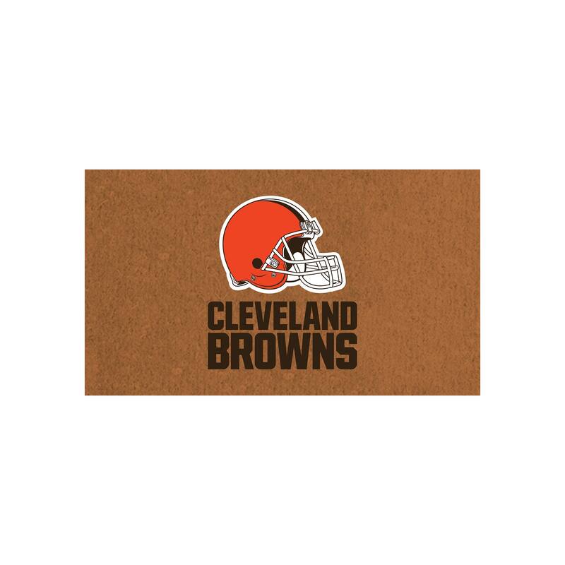 Cleveland Browns Full Color Indoor/Outdoor Coir Mat - 28" x 16"