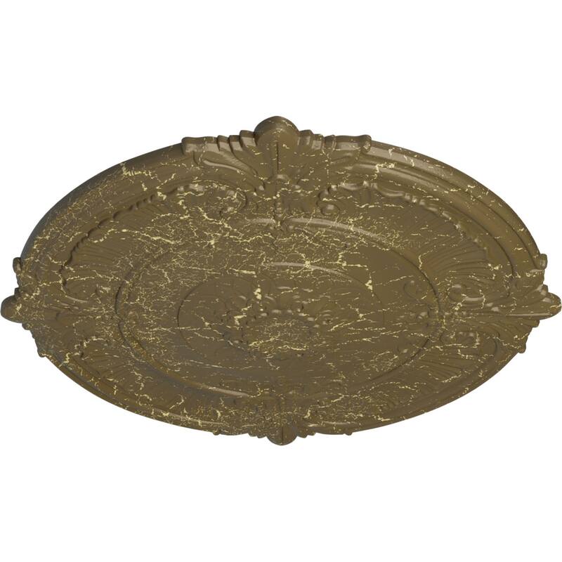 39 1/2"OD x 2 1/2"P Attica Ceiling Medallion