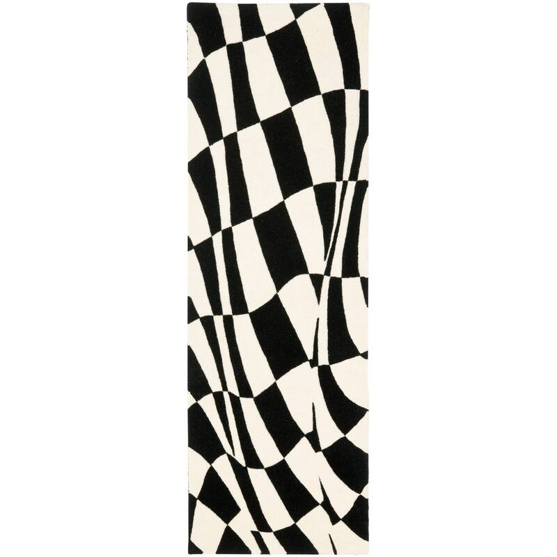 SAFAVIEH Handmade Soho Ciara Abstract N.Z. Wool Rug