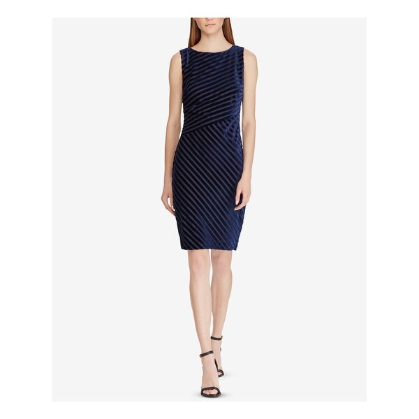 ralph lauren navy dress