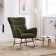 preview thumbnail 19 of 21, Teddy Upholstered Nursery Rocking Chair with High Backrest