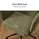 preview thumbnail 29 of 29, Upholstered Fabric Swivel Task Chair, Office Chair with Wheels