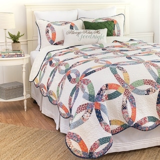 Heritage Wedding Ring Quilt Set