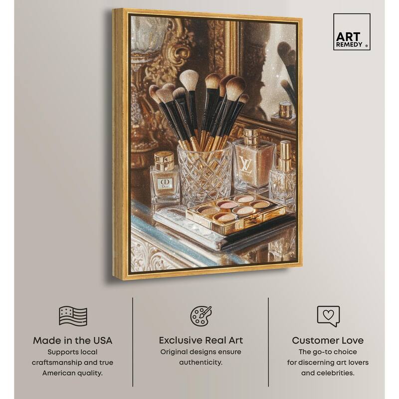 Oranate Makeup Collection Canvas by Art Remedy