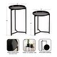 preview thumbnail 17 of 19, Kate and Laurel Aguilar Plant Stand Set - 2 Piece