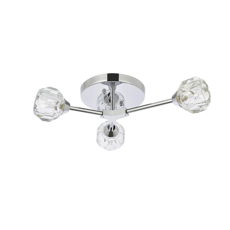 Indigo Home 3 Light Flush Mount - N/A