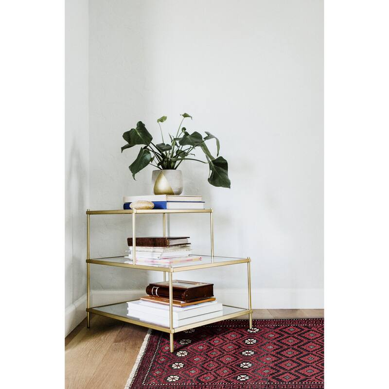 ECARPETGALLERY Hand-knotted Baluch Red Wool Rug - 3'0 x 6'4