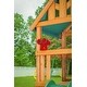 preview thumbnail 60 of 58, Mountain View Swing Set with Tarp Roof, Climbing Wall, Monkey Bars