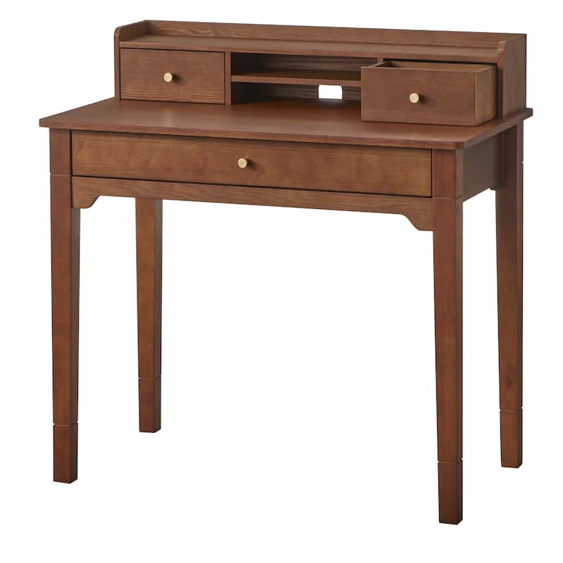 Lifestorey Keaton Desk with Hutch