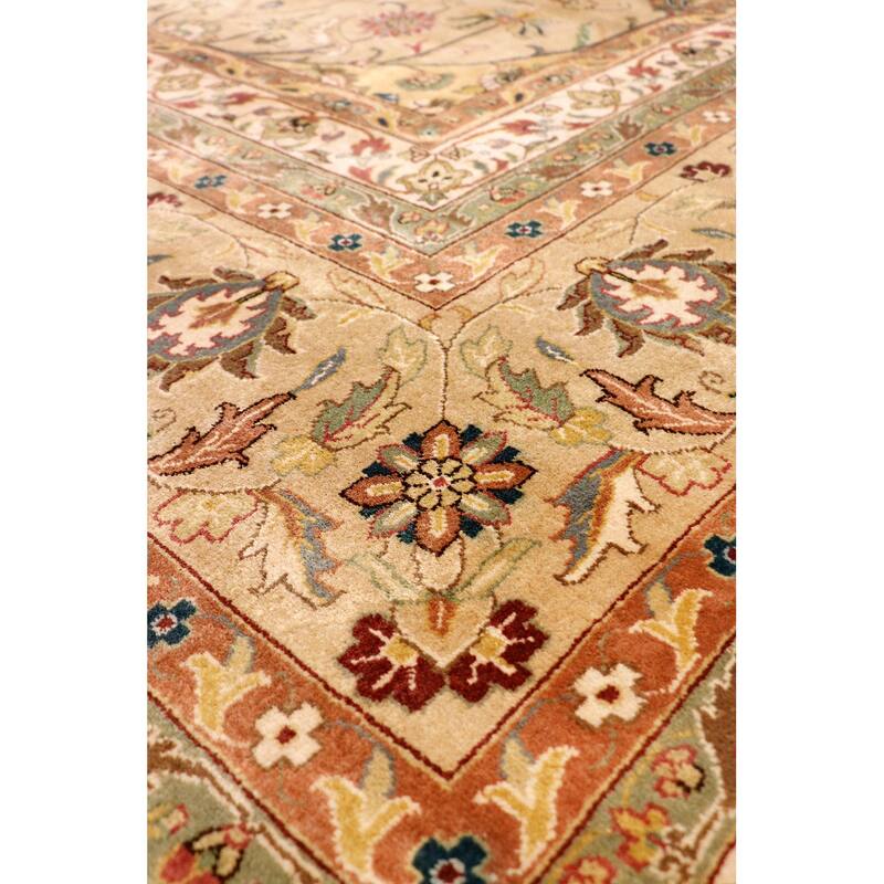 Pasargad Home Baku Hand-Knotted Lamb's Wool Area Rug