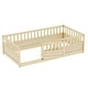preview thumbnail 17 of 39, Children's floor bed frame, Montessori wooden children's floor bed