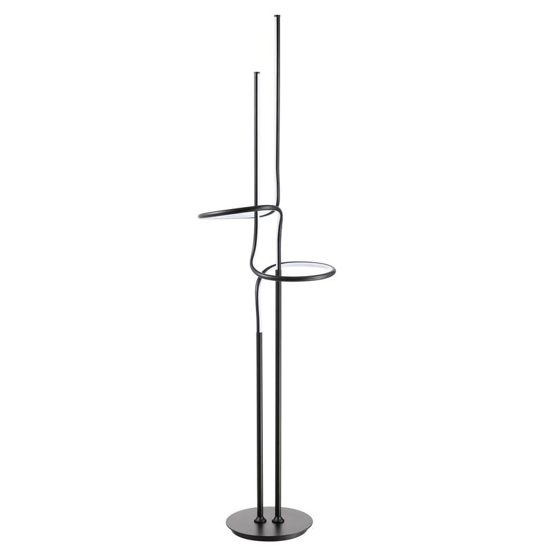 Ali Minimalist Dimmable Metal Integrated LED Floor Lamp, by JONATHAN Y