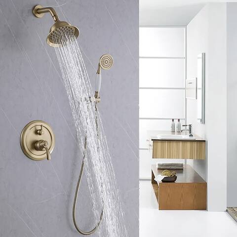 Pressure Balanced Complete Shower System with Rough-in Valve