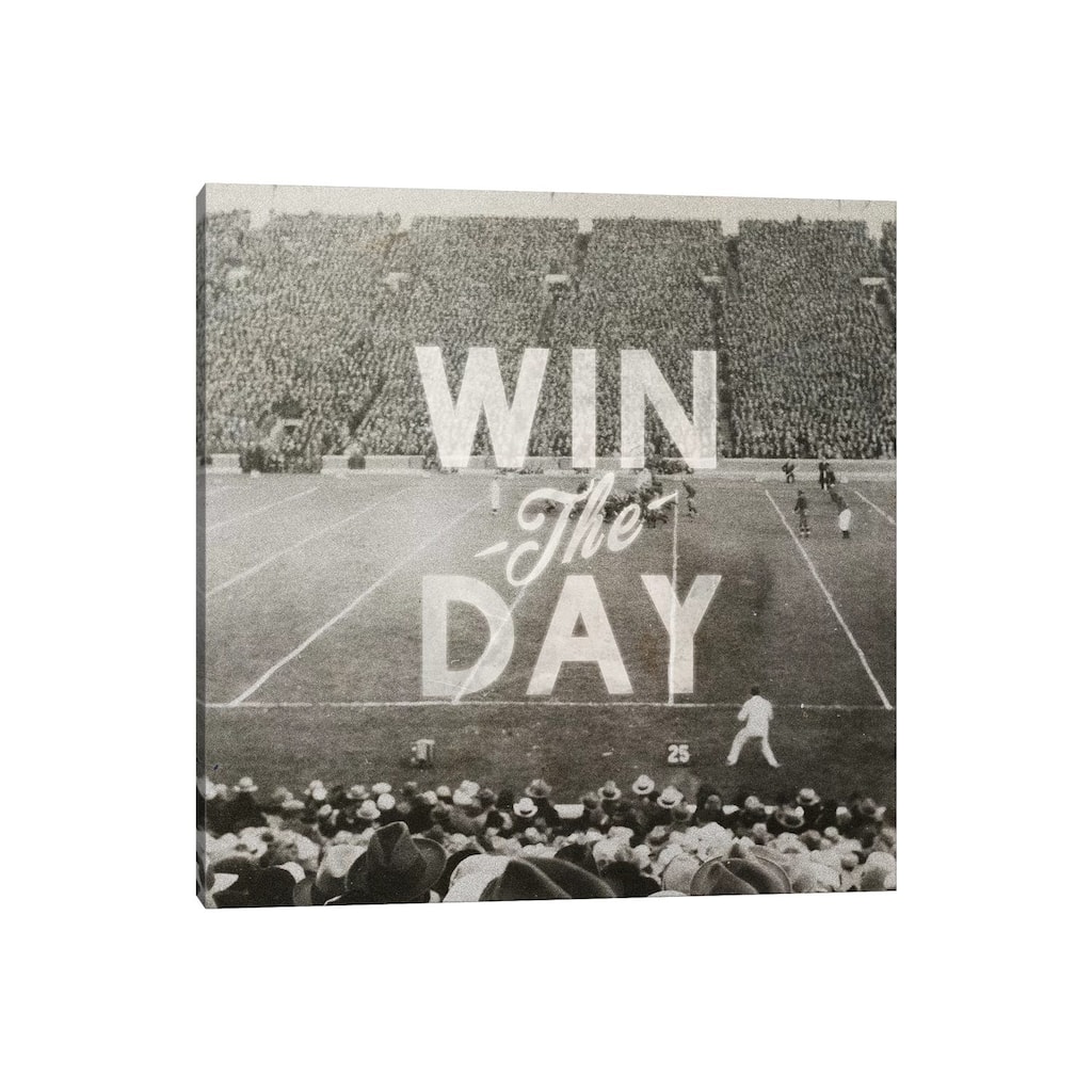 iCanvas "Win The Day" by Heather Landis Canvas Print