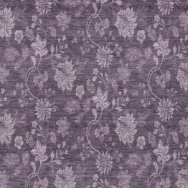 HomeRoots Floral Transitional Rectangle Outdoor Rug