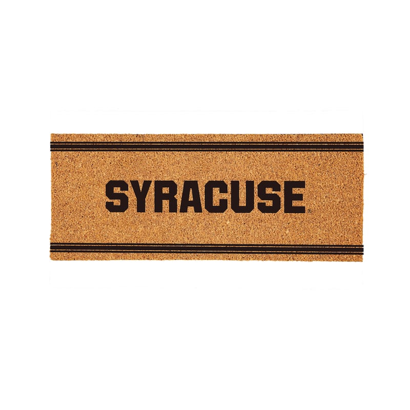 Syracuse University Monochrome Indoor/Outdoor Coir Door Mat