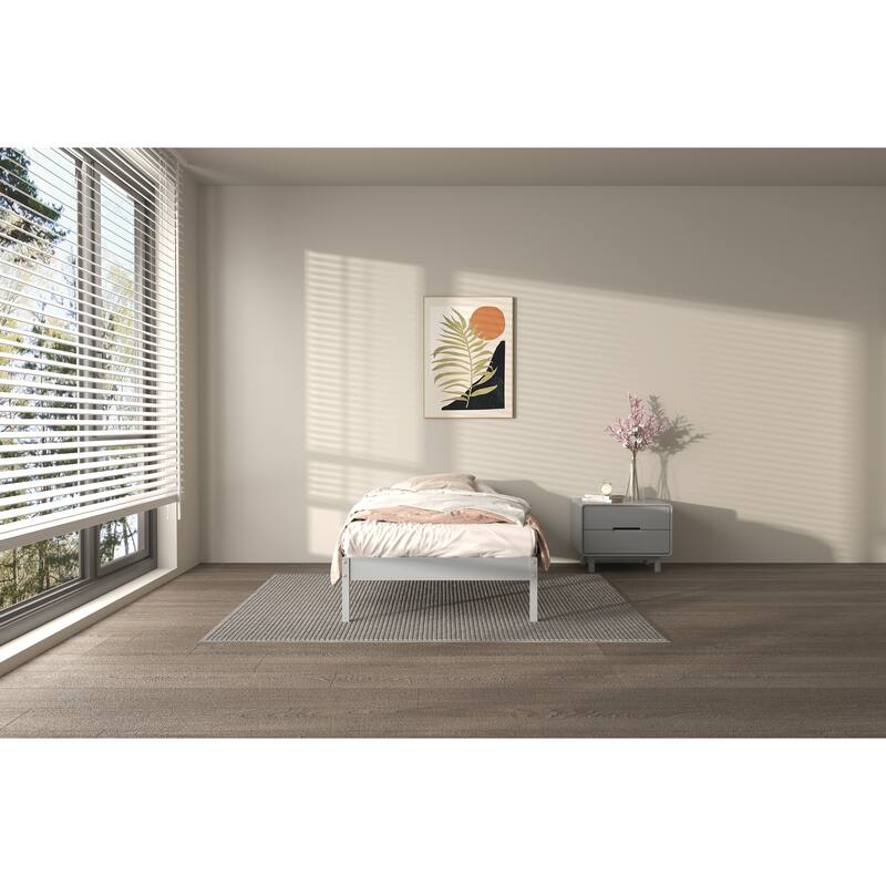 Basic Pine Platform Bed