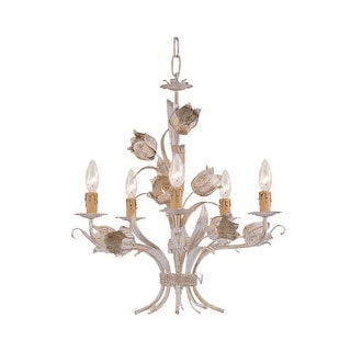 Crystorama Lighting Group Southport 5 Light 20" Wide Chandelier with