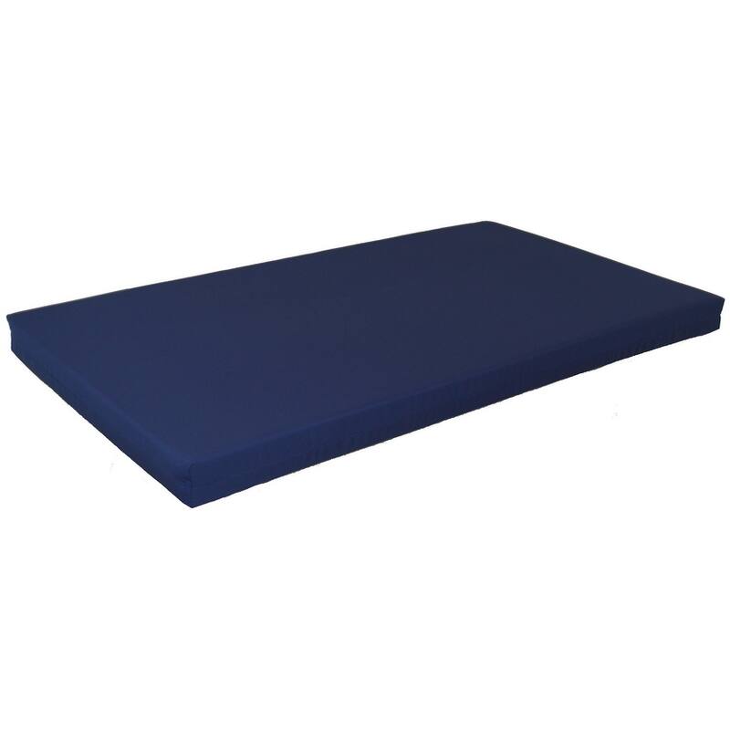 Swing Bed Cushion - 4" Thick - 5 Foot - Navy Blue