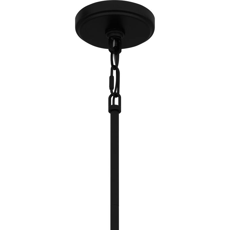 Soffer 1-Light Matte Black Mini Pendant Light